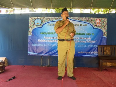 Sambutan Kepala Sekolah